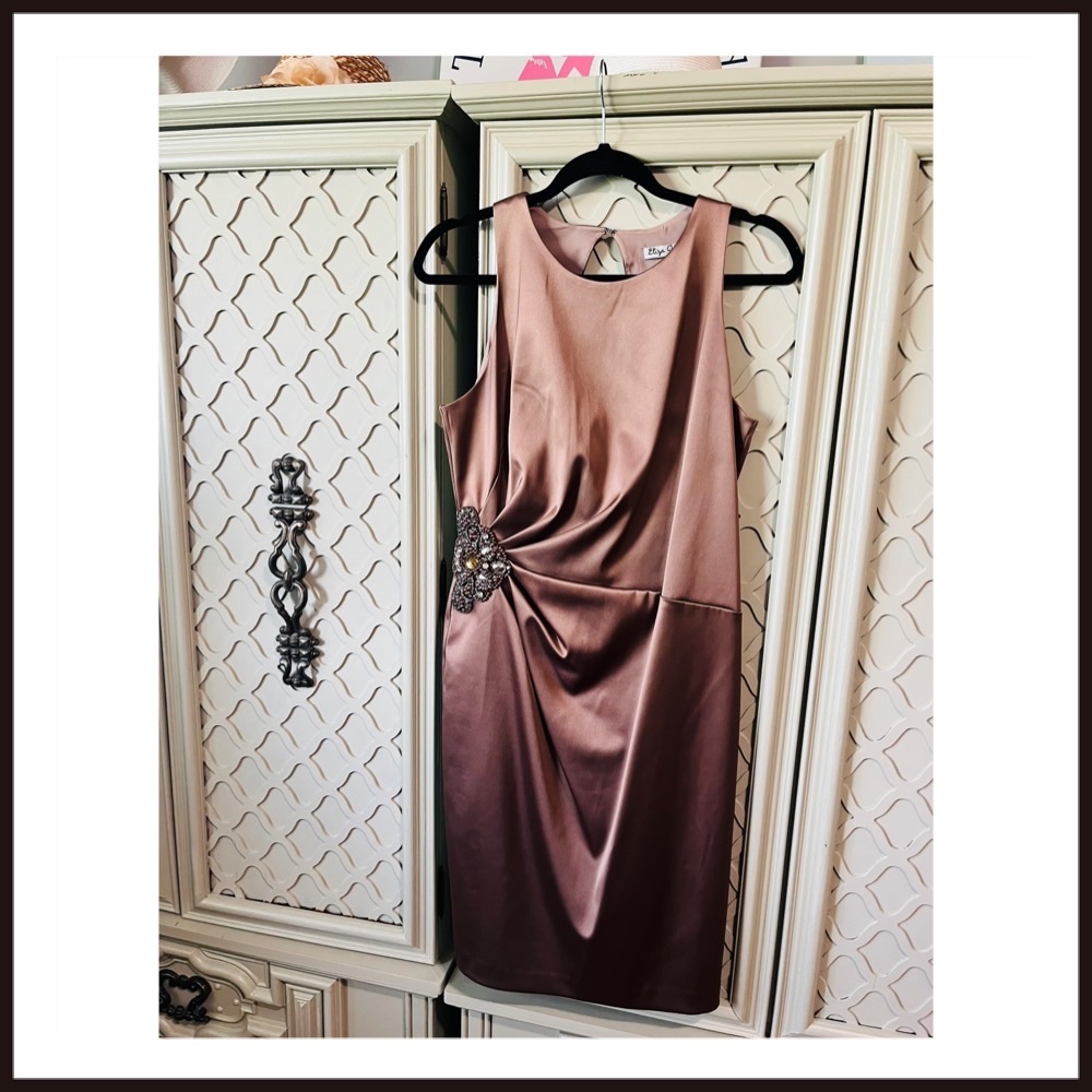 Eliza J jeweled dress sz 10